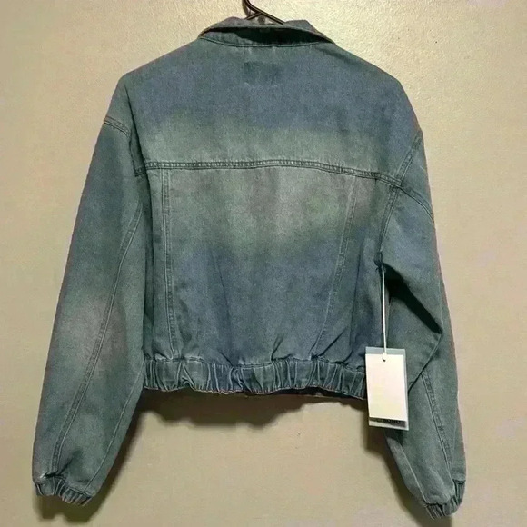 CI SONO denim jacket Medium NWT - Picture 7 of 9